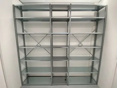 Stellingkast metaal | 200x260x40cm | 13 legborden