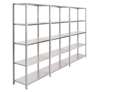 Stellingkast - Smal metalen rek, ook als boekenkast te gebruiken