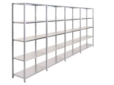 Stellingkast - Smal metalen rek, ook als boekenkast te gebruiken