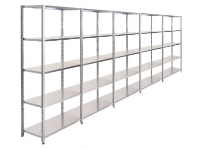 Stellingkast - Smal metalen rek, ook als boekenkast te gebruiken