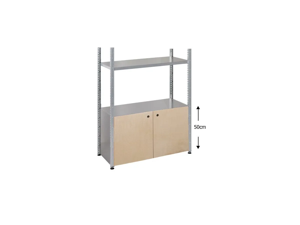 Multiplex deurenset 50cm hoog.